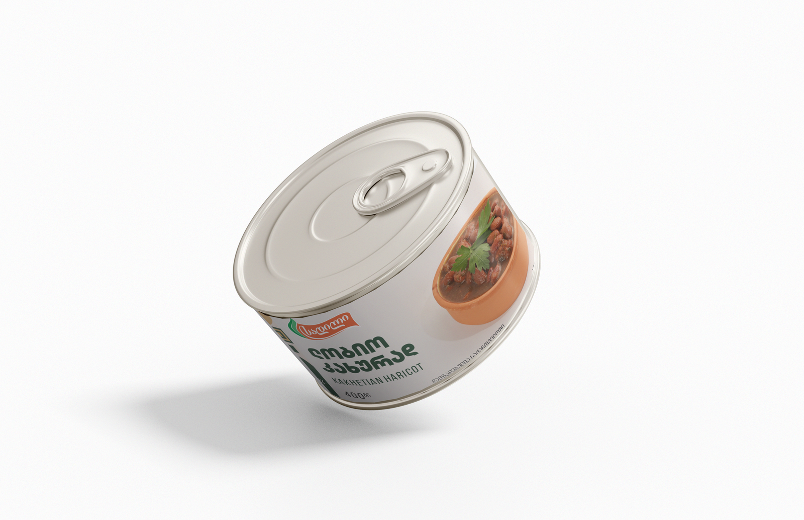 კახური ლობიო პომიდვრის სოუსში 400 გრამი