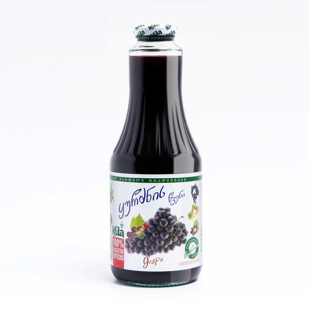 ყურძნის წვენი ფელამუშისთვის 1 ლიტრი