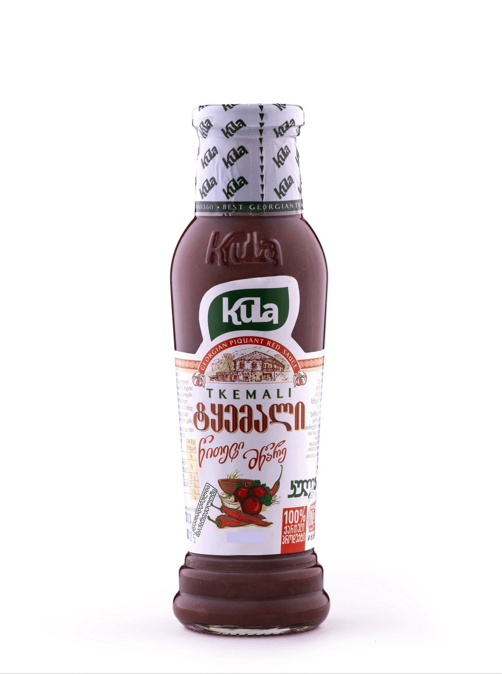 ტყემალი წითელი მწარე 570 გრამი