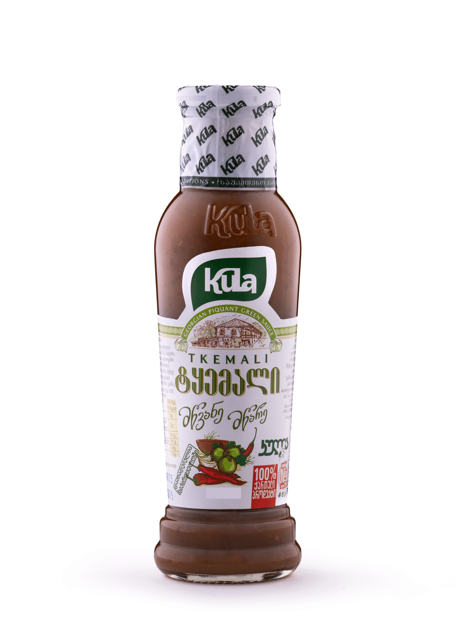 ტყემალი მწვანე მწარე 570 გრამი