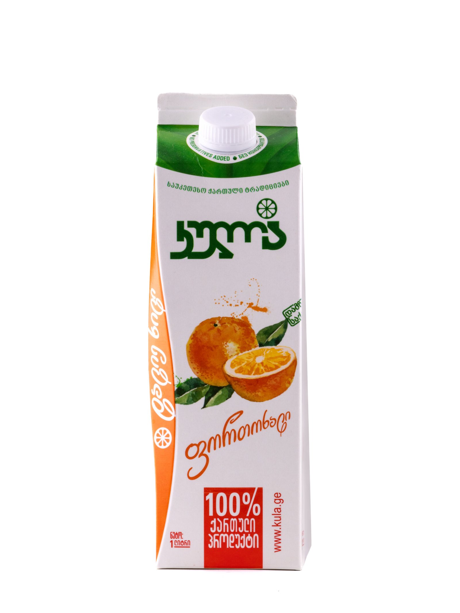 ფორთოხლის წვენი 1 ლიტრი