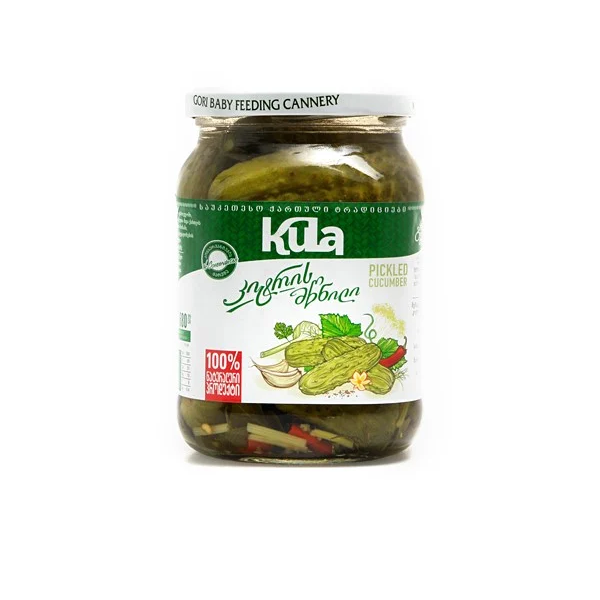 კიტრის მწნილი 680 გრამი