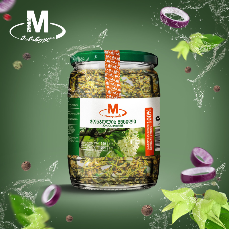 ჯონჯოლის მწნილი 550 გრამი